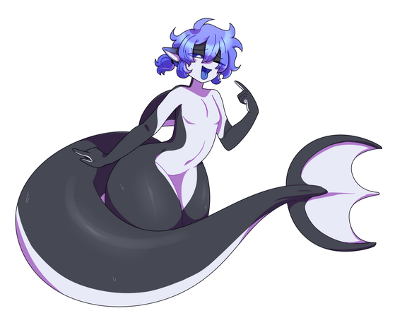 lineart (colored + shaded) thigh up